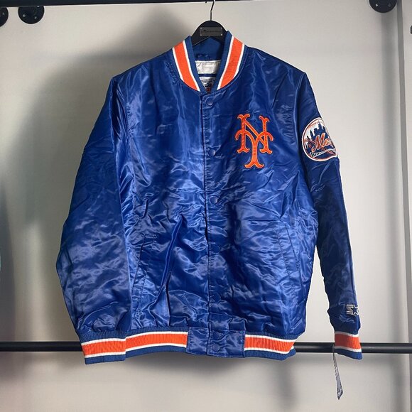 Starter Homage Exclusive New York Mets Bomber Jacket Size XXL - Picture 1 of 4